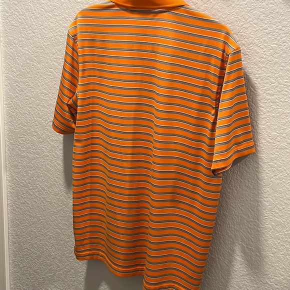 Walter Hagen essentials men’s M golf short sleeve color T-shirt orange white blk - Picture 4 of 5